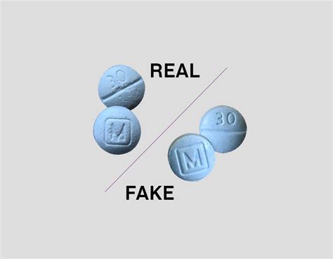are counterfeit pills soft